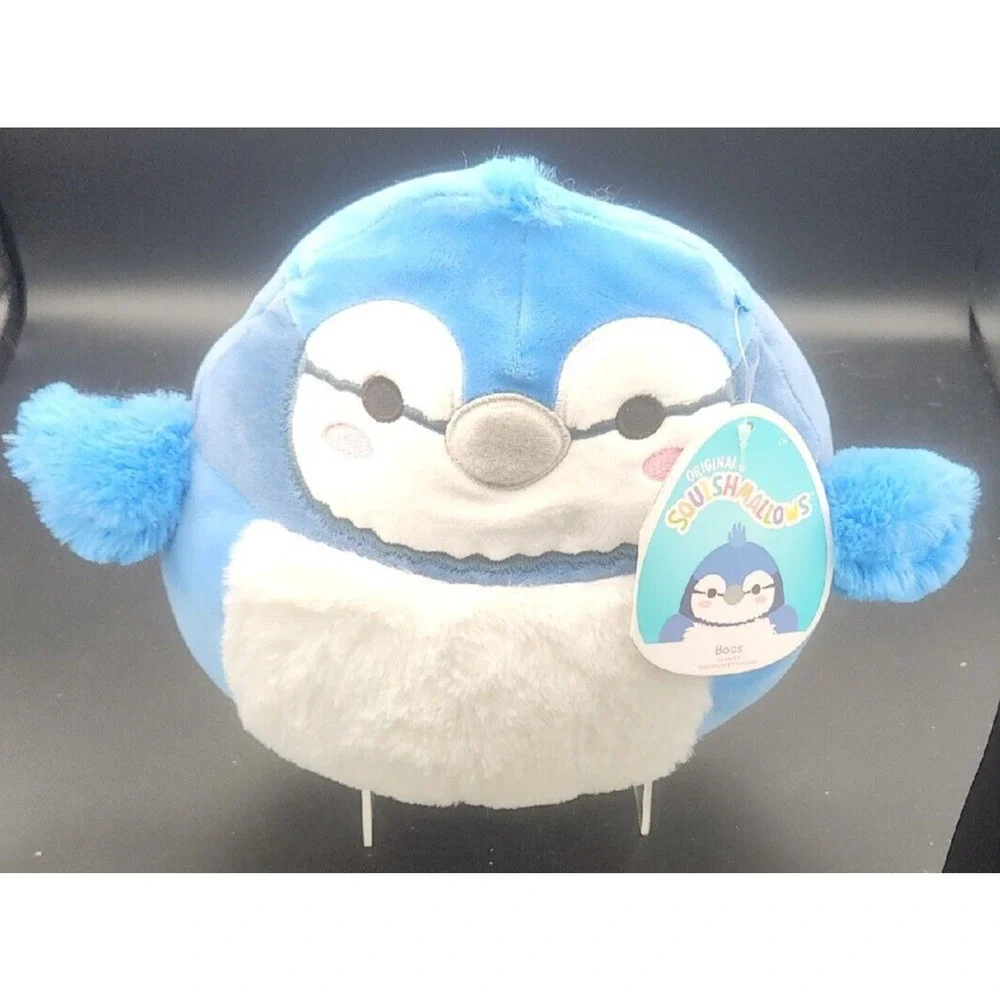 Squishmallows Babs the Blue Jay 8 inch Plush Bird Kellytoy‎
